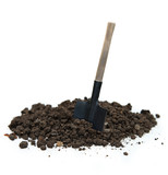 Soil and shovel