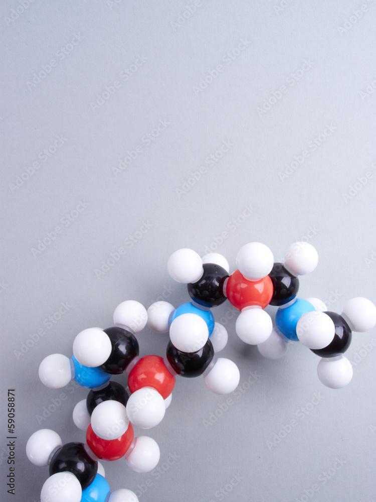 molecular model molecular model