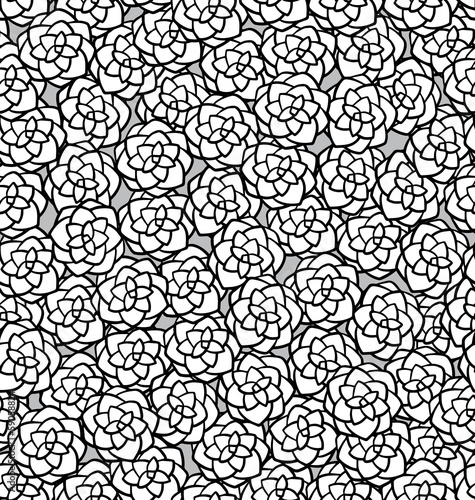 pinecone seamless pattern