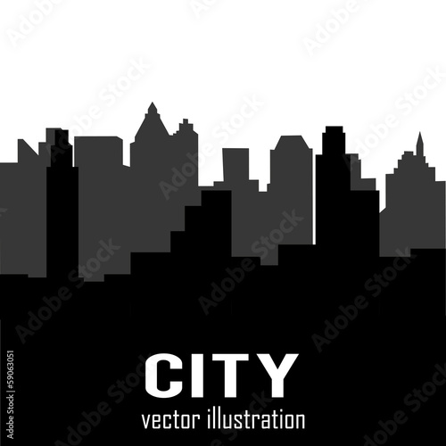 Buildings silhouettes