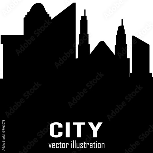 Buildings silhouettes