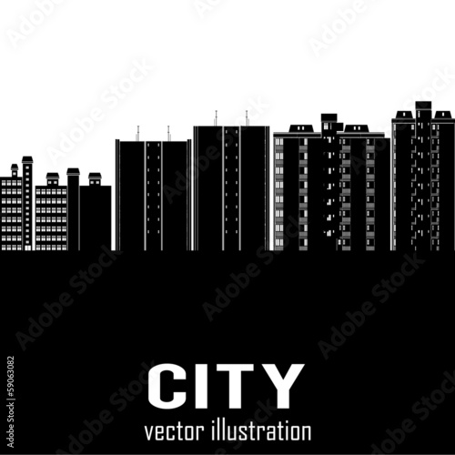 Buildings silhouettes