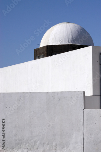 The Minarets and mosques in Tunisia