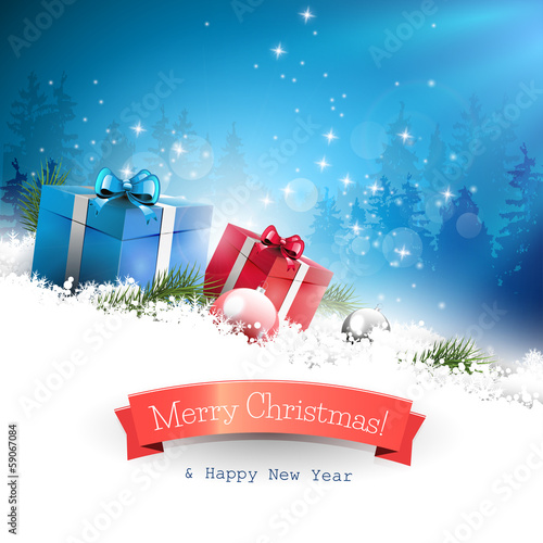 Christmas greeting card
