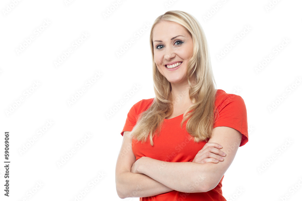Beautiful smiling hungarian woman