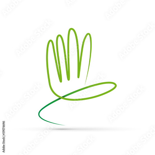 Vector logo friendly environment