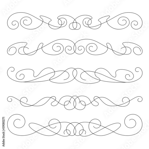 decorative elements, border and page rules