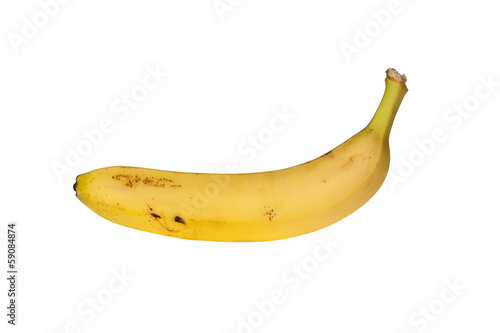 Banana isolated on background
