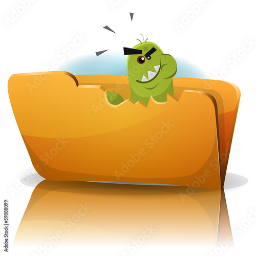 Trojan Virus Eating Folder