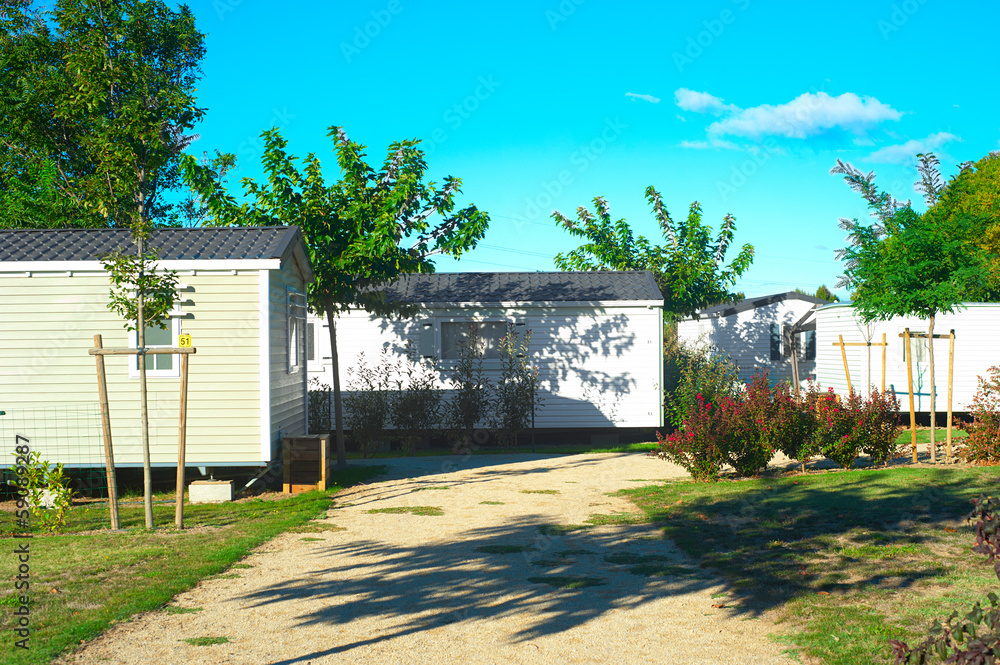 Obraz premium Mobile homes