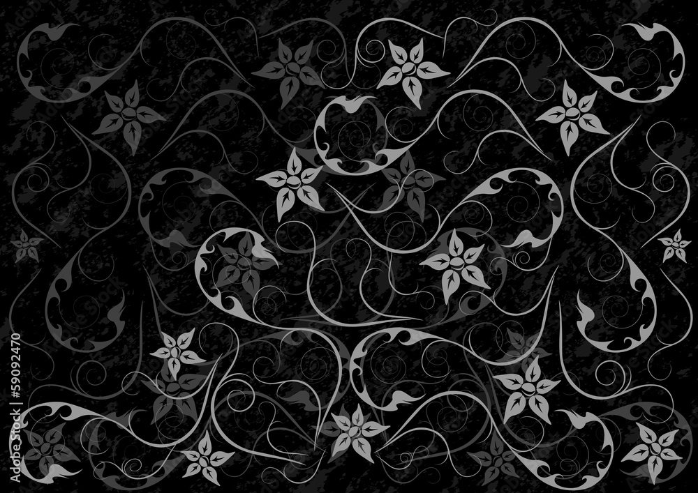 Abstract floral background Abstract floral background