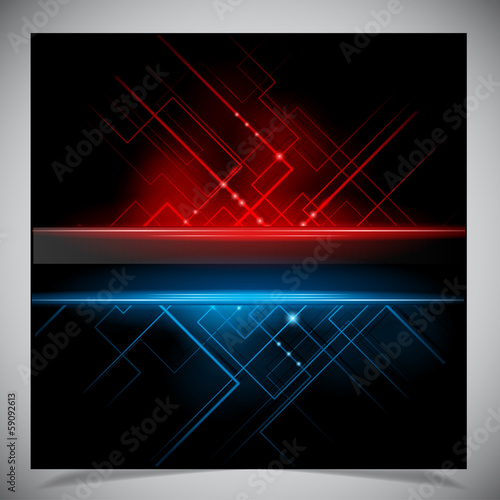 abstract glowing background