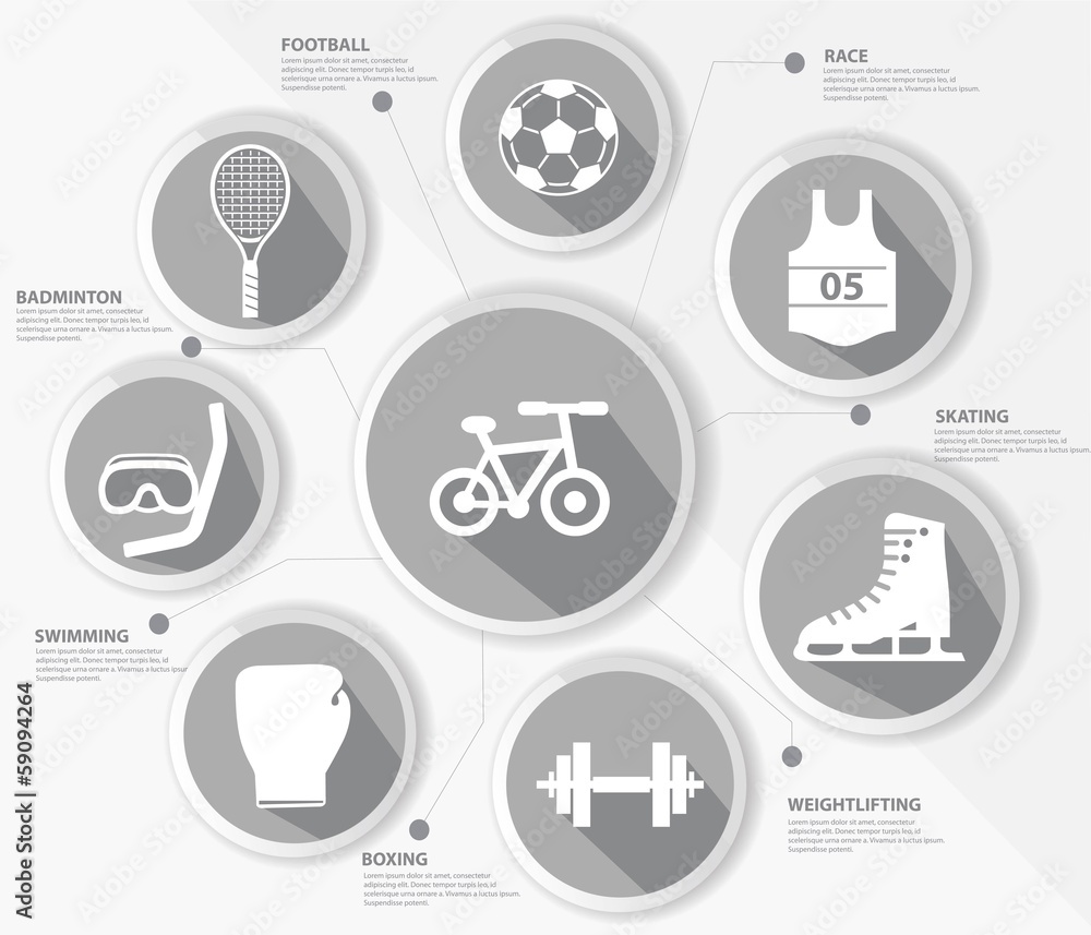 Sports concept,Gray version,vector Sports concept,Gray version,vector