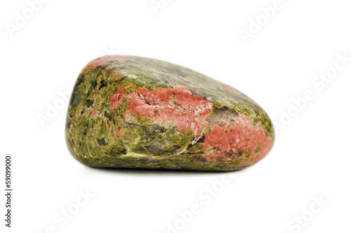 Epidote natural gemstone