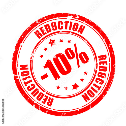 tampon 10% réduction