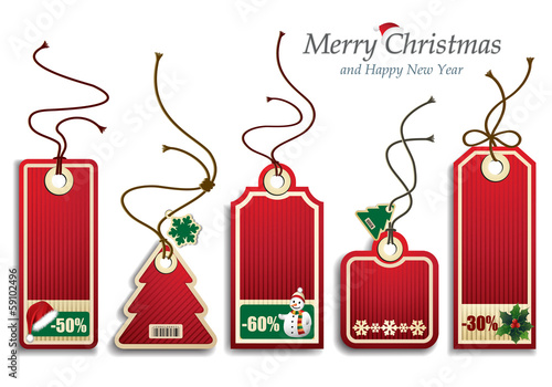 Christmas Price Tags