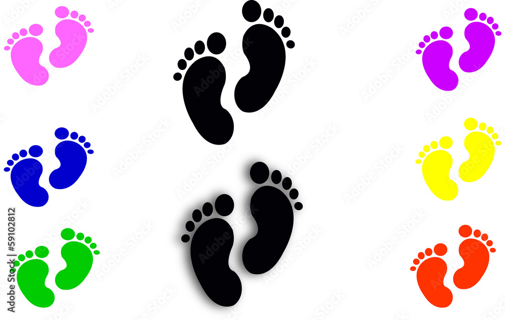 Impronta piedi Impronta piedi