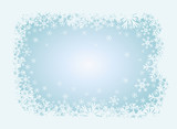 Winter christmas background, vector illustration