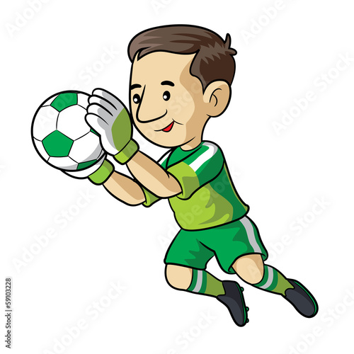 Soccer Kid Cartoon