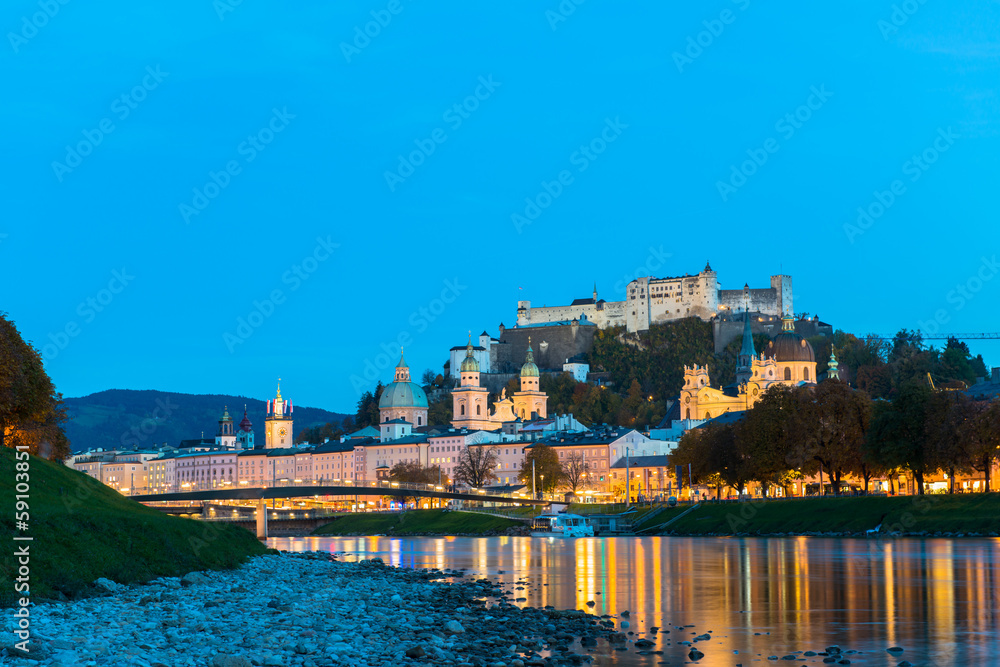 austrian city Salzburg