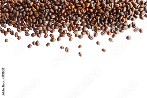 coffee beans at border © stockdevil