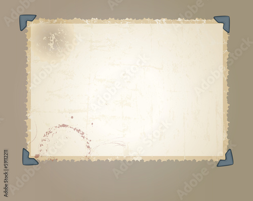 vintage photgraphic picture frame, free copy / pix space
