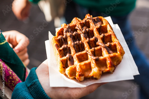 Belgian waffle