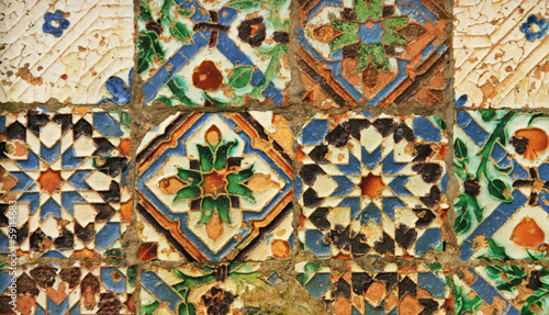 Azulejo  ceramic tile 