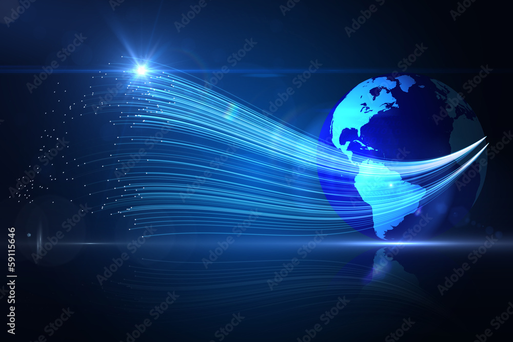 Global technology background Global technology background