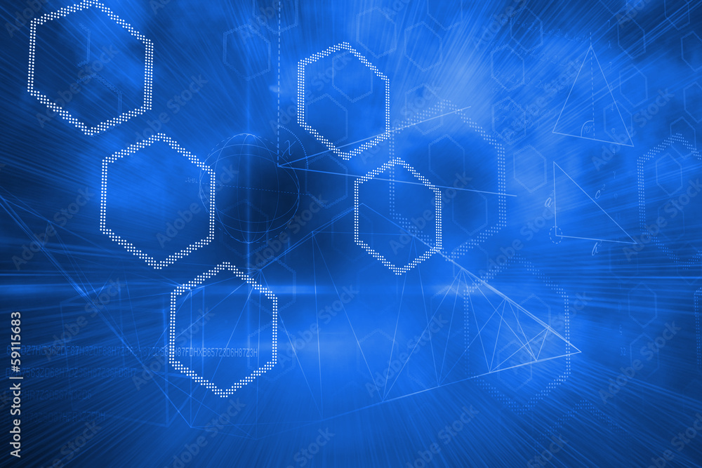 Abstract technology background Abstract technology background