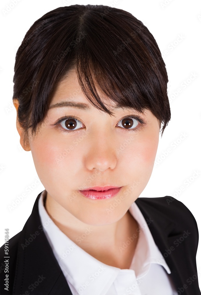 Serious businesswoman Serious businesswoman
