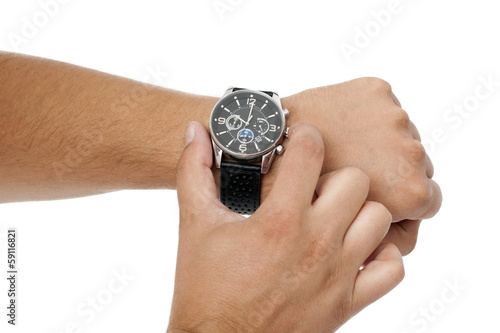 adjustment of the watch