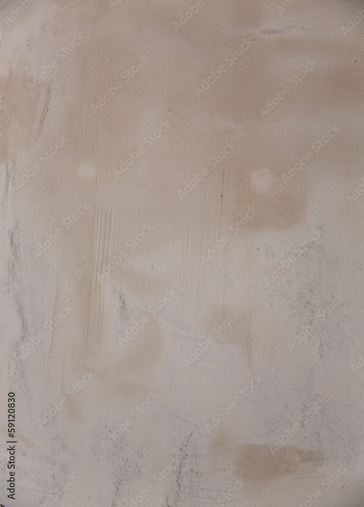Naklejka premium Gesso fresh plaster texture in stucco wall