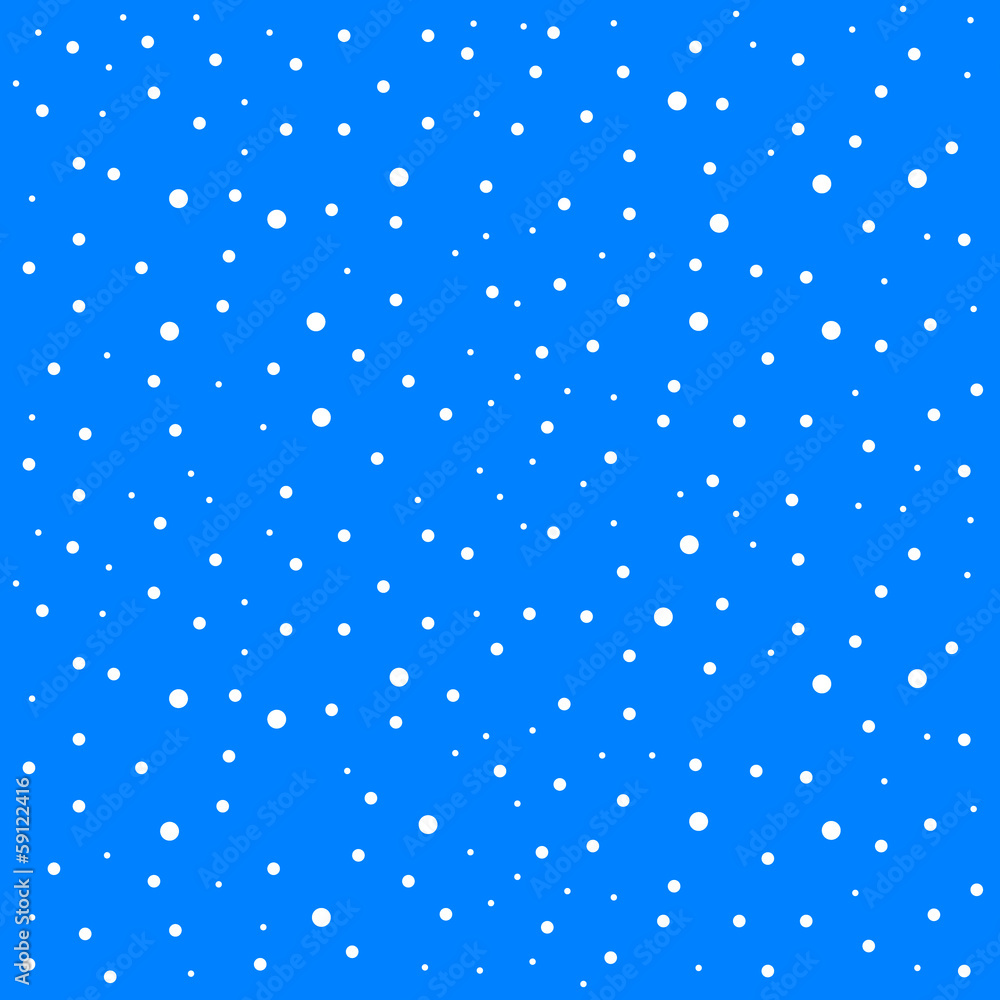 Falling snow. Falling snow.