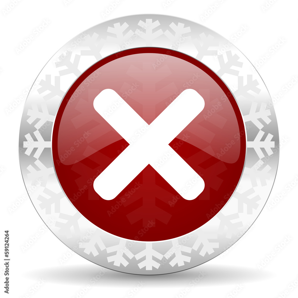 Obraz premium cancel icon