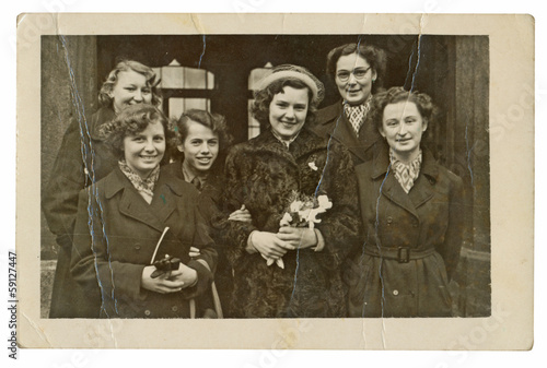 CIRCA 1949 - young women