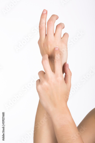 Beautiful human hand