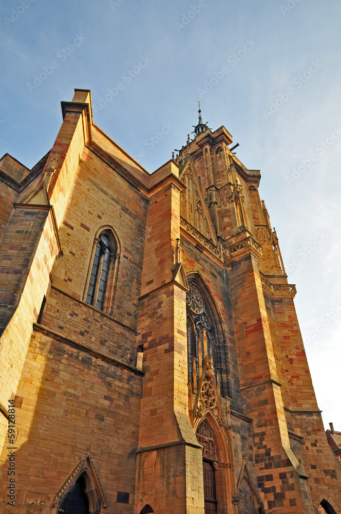 Colmar, Alsazia - la cattedrale