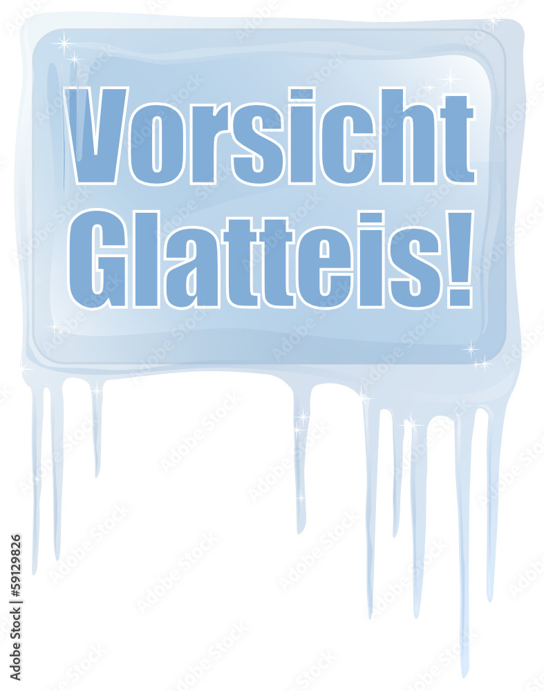 Vorsicht Glatteis Adobe Stock