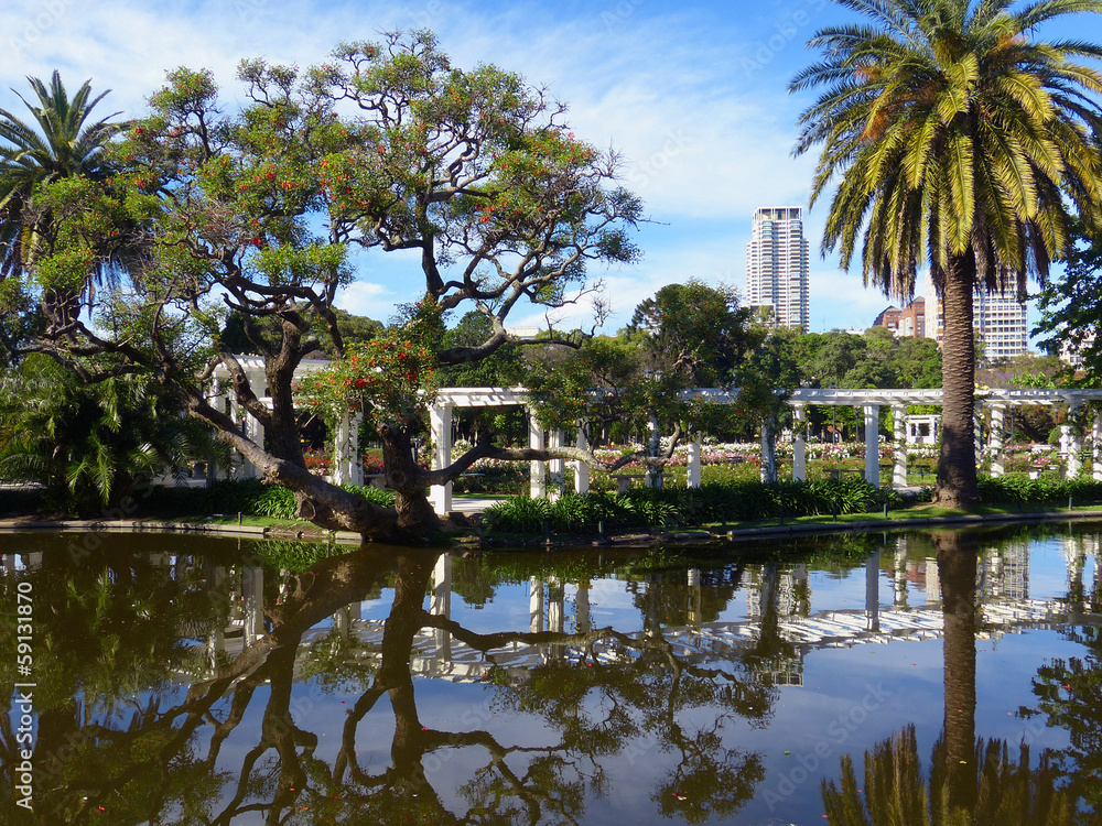 Rosengarten in Palermo/Buenos Aires