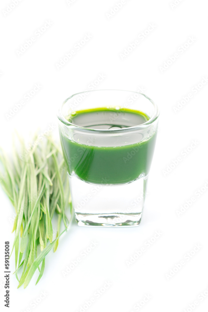 Wheat grass juice Wheat grass juice