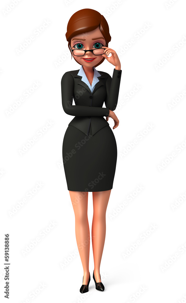 Fototapeta premium young smart women