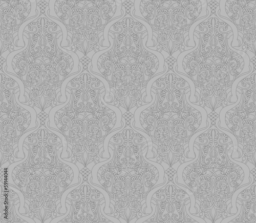 Abstract seamless arabic pattern
