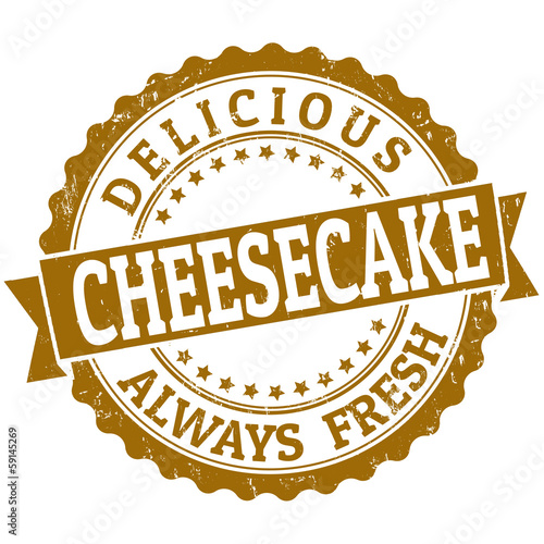 Cheesecake stamp