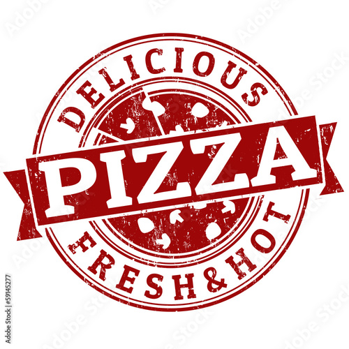 Pizza stamp
