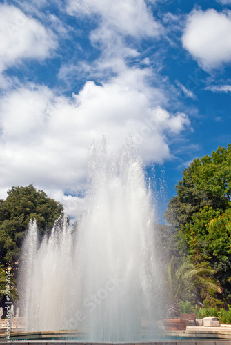 Fountains in the central part of Varna