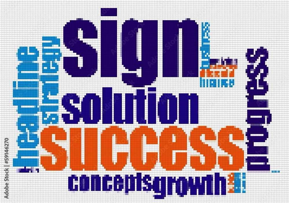 Solution success pixel concept
