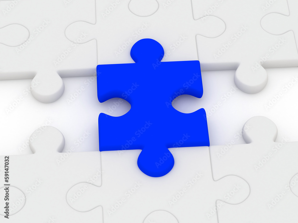 Fototapeta premium puzzle