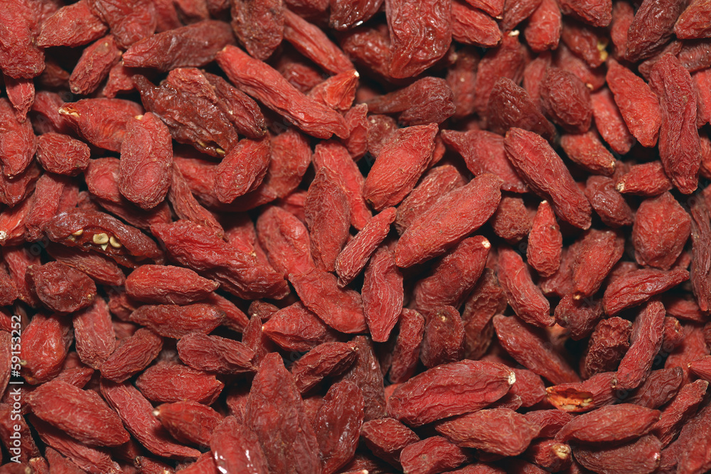 Red dried goji berries Red dried goji berries