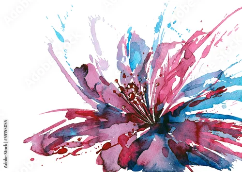 Fototapeta samoprzylepna streszczenie kwiat